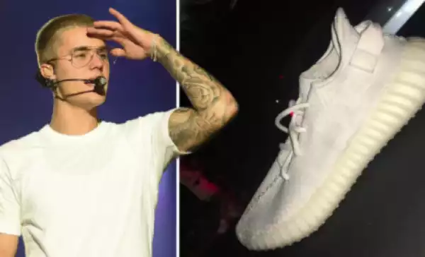 Justin Bieber Threw His Shoe Into A Crowd During His Performance In Germany, Now Its On Sale For £5,000 On Ebay